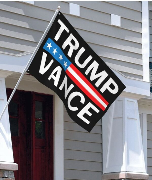 Trump-Vance 2024 Flag Donald Trump 2024 President J D-Vance Ake Save American Back Garden Flag House Flags Outdoor Yard Flag Home Sign3