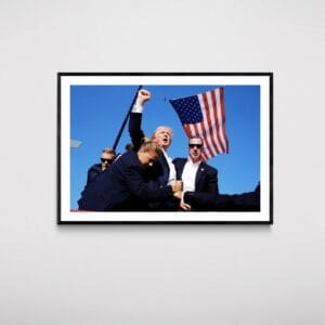 Defiant Trump: Historic Poster Commemorates Assassination Attempt 6 Defiant Trump Historic Poster Commemorates Assassination Attempt