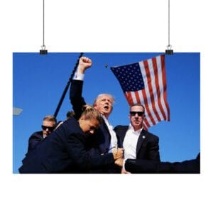 Defiant Trump: Historic Poster Commemorates Assassination Attempt 7 Defiant Trump Historic Poster Commemorates Assassination Attempts