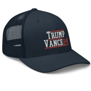 Donald Trump JD Vance 2024 Snapback Trucker Hat 4 Donald Trump JD Vance 2024 Snapback Trucker Hat Us