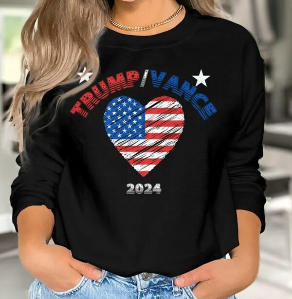 Donald Trump JD Vance T-Shirt, Presidential Election 2024 Sweatshirt, Trump Girl T-Shirt, Pro Trump 2024, Trump Vance Supporter Hoodie