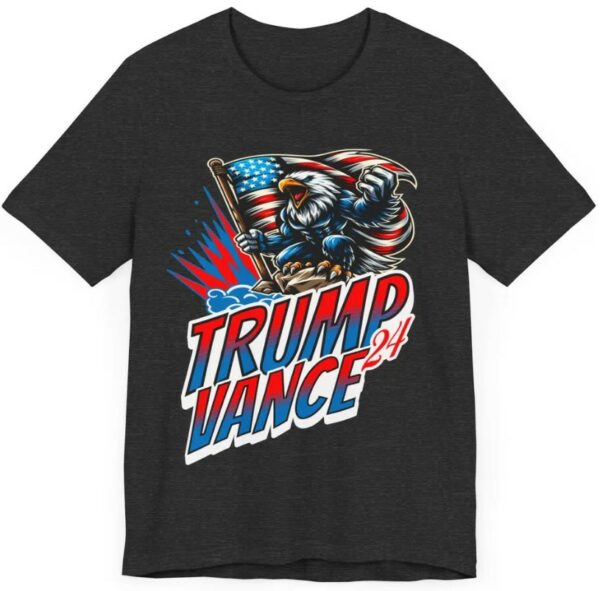 Express Delivery Available - Trump Vance 2024 Election Rally Shirt - American Eagle Trump Vance Rally Inauguration Bella Canvas 3001 Shirt1