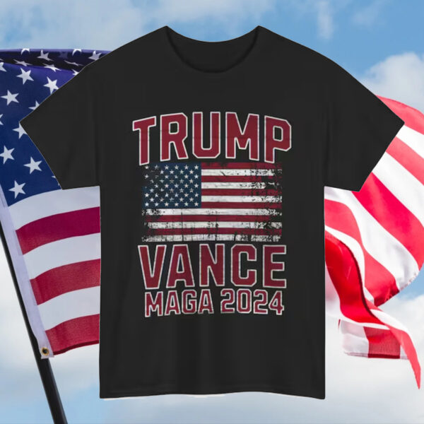 Express Delivery Available - Trump Vance 2024 Election Rally Shirt - American Flag Trump Train Rally Inauguration Day Shirt - Men Women Teen1