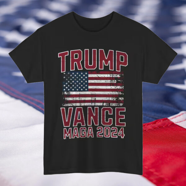 Express Delivery Available - Trump Vance 2024 Election Rally Shirt - American Flag Trump Train Rally Inauguration Day Shirt - Men Women Teen2