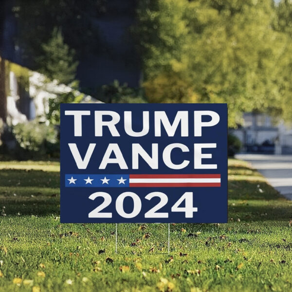 Fan Trump Vance 2024 Yard Signs