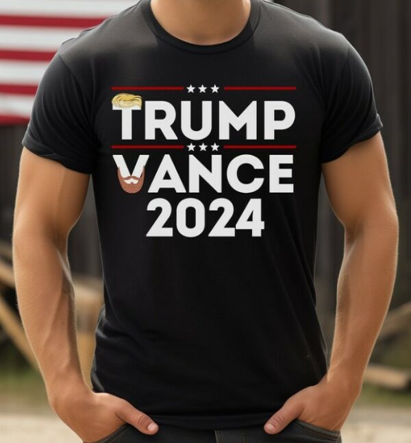 Funny President Trump Vance 2024 Election Campaign T-Shirt, Republican Voter Tee, Donald Trump Rally Unisex Shirt, MAGA Patriotic Apparel