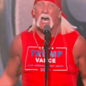 This is the MAGA Cut Off Hulk Hogan wore on stage! 13 Hulk Hogan MAGA Cut Off Tank Top Shirts