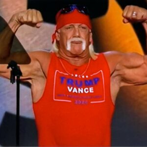 Trump Vance MAGA Women's Red Shirt 5 Hulk Hogan MAGA Red Tank Tops