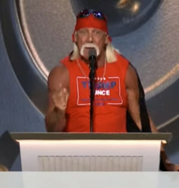 Hulk Hogan Trump Vance MAGA Red Tank Top