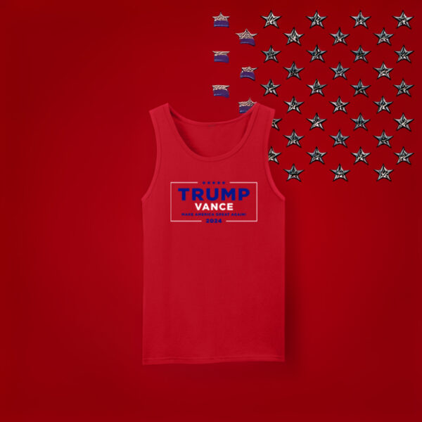 Hulk Hogan Trump Vance MAGA Tank Tops