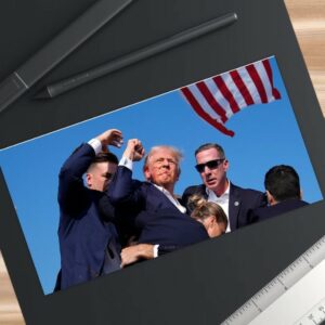 Trump Survivor Bumper Sticker: Make America Great Again 8 President Donald J Trump Bumper Sticker Trump Survivor Bumper Sticker Make America Great Again4