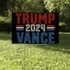 President Trump Sign, Trump Vance 2024 Yard Sign, Trump 2024 Yard Sign, Trump Shot Yard Sign Us