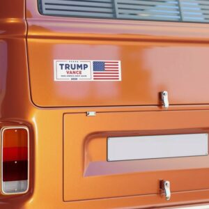 TRUMP VANCE 2024: Make America Great Again! Bumper Sticker 5 TRUMP VANCE 2024 Bumper Sticker MAGA Make America Great Again!2