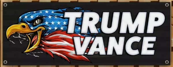 TRUMP VANCE 2024 MAGA FJB Banner Flag Sign Vinyl27