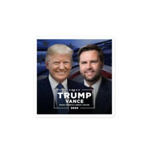 TRUMP VANCE 2024 MAGA Trump 2024 America U.S.A Sticker Bumper Sticker Decal 5 TRUMP VANCE 2024 MAGA Trump 2024 America U.S.A Sticker Bumper Sticker Decal us