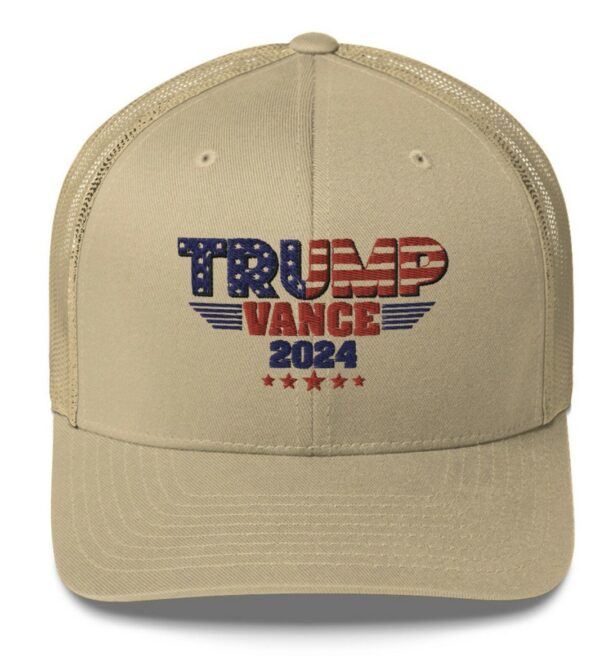 TRUMP VANCE 2024 Show Your MAGA Pride with Our Patriotic Trucker Hat Cap