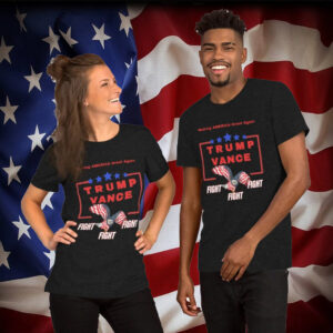 TRUMP VANCE 2024: Show Your Support with Our Unisex T-Shirt 7 TRUMP VANCE 2024 Unisex t-shirt1