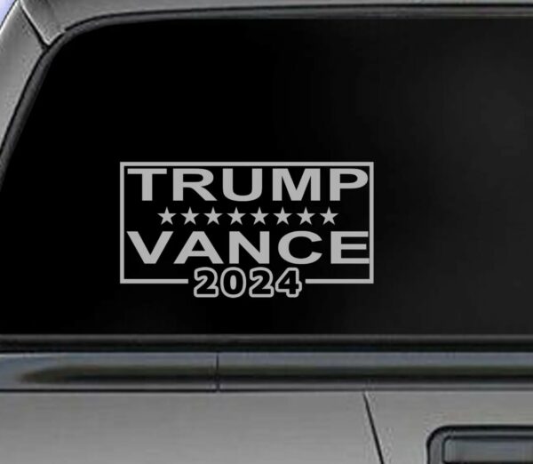 TRUMP VANCE 2024- Vinyl Car Decal - Bumper Stickers