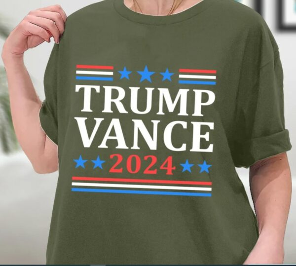 Trump 2024 Shirt Trump Vance 24 Trump 2024 Election JD Vance Shirt MAGA Trump 2024 Merchandise Trump Never Surrender Donald Trump TShirt1