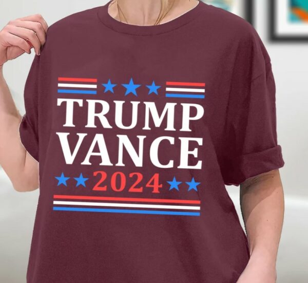 Trump 2024 Shirt Trump Vance 24 Trump 2024 Election JD Vance Shirt MAGA Trump 2024 Merchandise Trump Never Surrender Donald Trump TShirt2