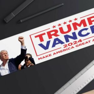 Trump 2024: Make America Great Again with Trump Vance Bumper Stickers 11 Trump 2024, Trump Vance, Make America Great Again, MAGA,Bumper Stickers,Election1