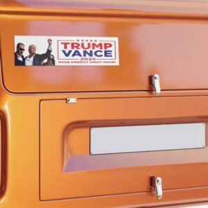 Trump 2024: Make America Great Again with Trump Vance Bumper Stickers 10 Trump 2024, Trump Vance, Make America Great Again, MAGA,Bumper Stickers,Election2