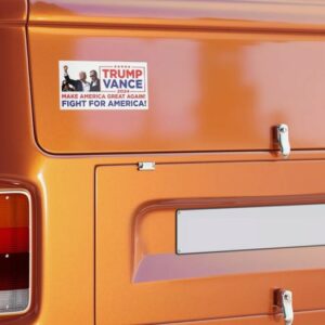 Trump 2024: Make America Great Again with Trump Vance Bumper Stickers 7 Trump 2024, Trump Vance, Make America Great Again, MAGA,Bumper Stickers,Election5