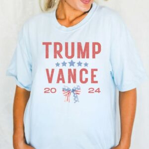 Trump Girl Shirt: Show Your Support for Trump and Vance 5 Trump Girl Shirt Trump Vance Tshirt Trump Coquette Trump Soft Girl Trump Women Shirt Republican Women T-Shirt Trump America Republican Shirt3