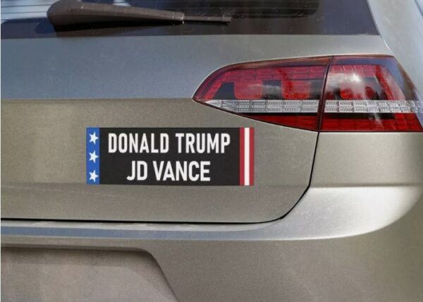 Trump JD Vance 2024 Car Magnet Donald Trump Fight Magnetic Sticker1