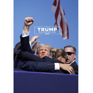 Trump MAGA Assassination Attempt Fist Pump Sticker Trump 2024 Bumper Sticker Decal 5 Trump MAGA Assassination Attempt Fist Pump Sticker Trump 2024 Bumper Sticker Decal