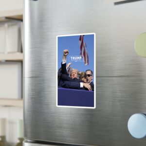 Trump MAGA Assassination Attempt Fist Pump Sticker Trump 2024 Bumper Sticker Decal 6 Trump MAGA Assassination Attempt Fist Pump Sticker Trump 2024 Bumper Sticker Decals