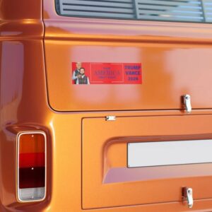 Trump Vance 2024: Fight for America's Greatness 5 Trump Vance 2024 Bumper Stickers JD Vance Donald Trump America Great Again J.D. 2024 Vice President President Fight!1