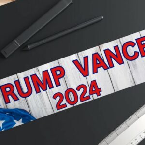 Trump Vance 2024: Make America Great Again Bumper Stickers 4 Trump Vance 2024 Bumper Stickers3