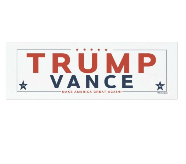 Trump Vance 2024 Car Magnet