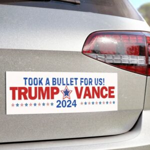 Trump Vance 2024: Show Your Support with Our Car Magnet and Bumper Sticker 4 Trump Vance 2024 Car Magnet, Trump Vance Bumper Sticker2