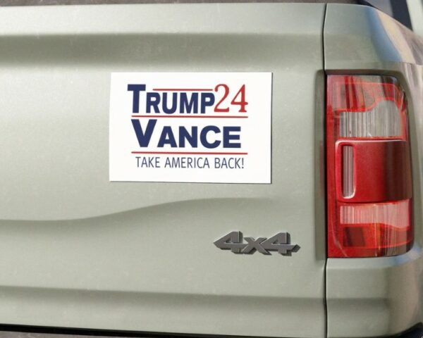 Trump Vance 2024 Car Magnets, Trump Magnet, Trump Vance, VP Vance, Car Magnet, Vote Trump Vance, Pro Trump, Maga Magnet USA2