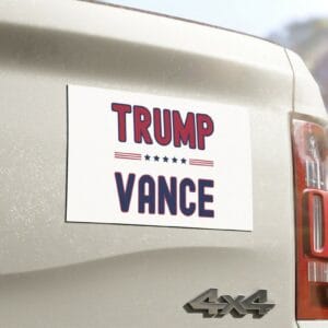 Trump Vance 2024: Show Your Support with Car Magnets, Decals, and Bumper Stickers 5 Trump Vance 2024 Car magnet, Elections 2024 car decal, Election 2024 bumper sticker, American flag bumper sticker, Trump car magnets