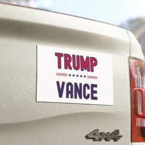 Trump Vance 2024: Show Your Support with Our Patriotic Car Magnet and Decals 4 Trump Vance 2024 Car magnet, Elections 2024 car decal, Election 2024 bumper sticker, American flag bumper sticker2