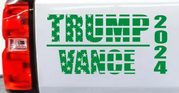 Trump Vance 2024 Decal #2 – High-Quality Vinyl Political Sticker4