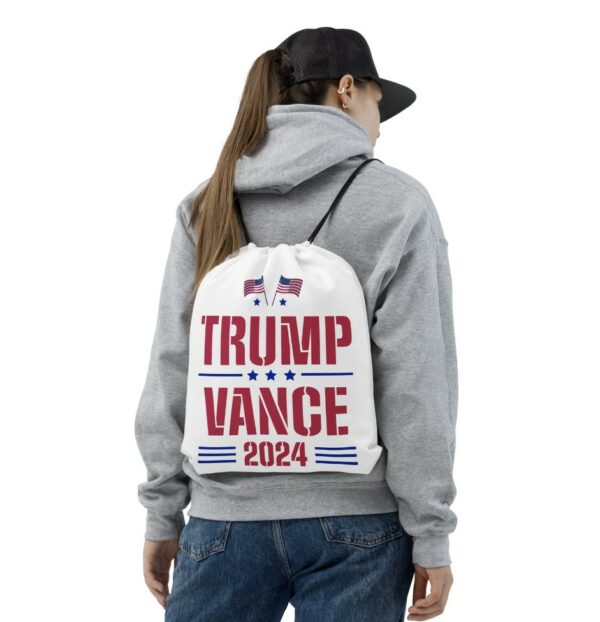 Trump Vance 2024 Drawstring Bag for Republicans us