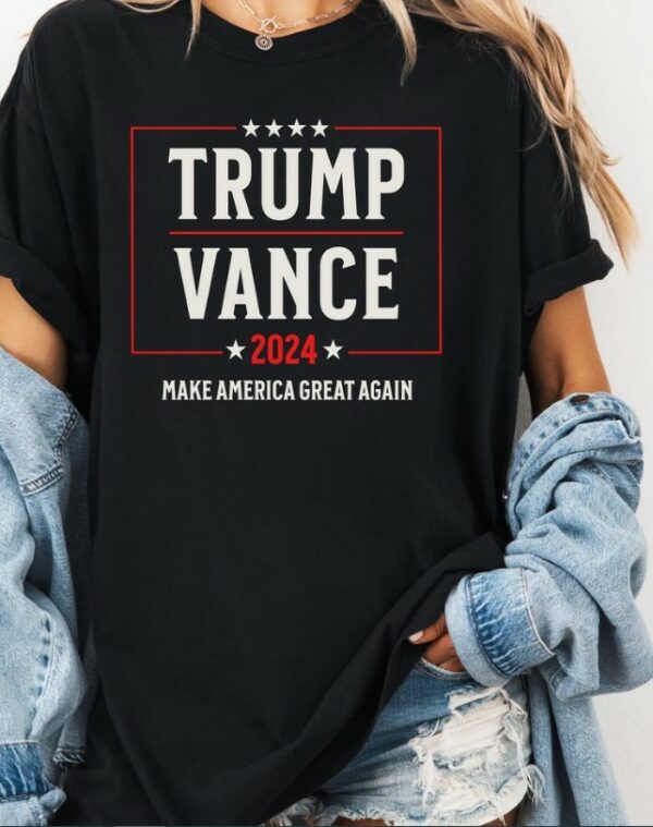 Trump Vance 2024 Election Shirt, Comfort Colors, Trump Shirt, Trump 2024 Election Shirt, Vance VP Shirt, President Trump Election 2024 Shirt