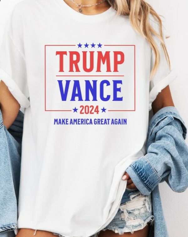 Trump Vance 2024 Election Shirt, Comfort Colors, Trump Shirt, Trump 2024 Election Shirt, Vance VP Shirt, President Trump Election 2024 Shirt1