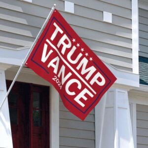 Trump-Vance 2024: Save America with Trump and Vance 7 Trump-Vance 2024 Flag Donald Trump 2024 President J D-Vance Ake Save American Back Garden Flag House Flags Outdoor Yard Flag Home Sign13