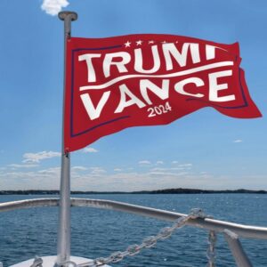 Trump-Vance 2024: Save America with Trump and Vance 6 Trump-Vance 2024 Flag Donald Trump 2024 President J D-Vance Ake Save American Back Garden Flag House Flags Outdoor Yard Flag Home Sign14