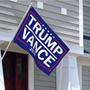 Trump-Vance 2024: Save America with Trump and Vance 7 Trump-Vance 2024 Flag Donald Trump 2024 President J D-Vance Ake Save American Back Garden Flag House Flags Outdoor Yard Flag Home Sign8