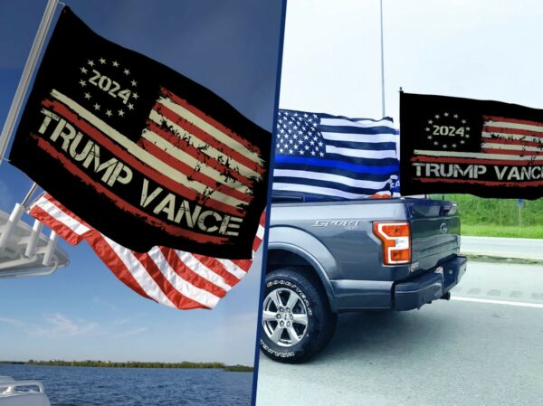 Trump Vance 2024 Flags Trump JD Vance Flag