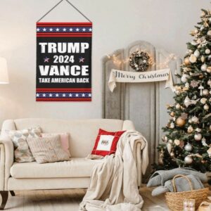 Trump-Vance 2024 Garden Flag: Show Your Support for Trump and Vance 8 Trump-Vance 2024 Garden Flag,Donald Trump 2024 President J D-Vance Ake Save American Back Double Sided Garden Flag House Flags Outdoor Yard Flag Home Sign15