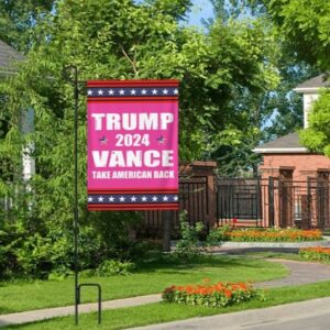 Trump-Vance 2024 Garden Flag: Show Your Support for Trump and Vance 8 Trump-Vance 2024 Garden Flag,Donald Trump 2024 President J D-Vance Ake Save American Back Double Sided Garden Flag House Flags Outdoor Yard Flag Home Sign2