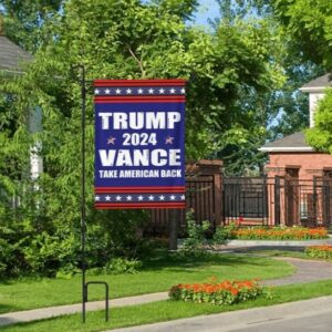 Trump-Vance 2024 Garden Flag: Show Your Support for Trump and Vance 9 Trump-Vance 2024 Garden Flag,Donald Trump 2024 President J D-Vance Ake Save American Back Double Sided Garden Flag House Flags Outdoor Yard Flag Home Sign8