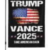 Trump-Vance 2024 Garden Flag,Donald Trump 2024 President J D-Vance Ake Save American Back Double Sided Garden Flag House Flags Outdoor Yard Flag Home Sign(No Flagstand)